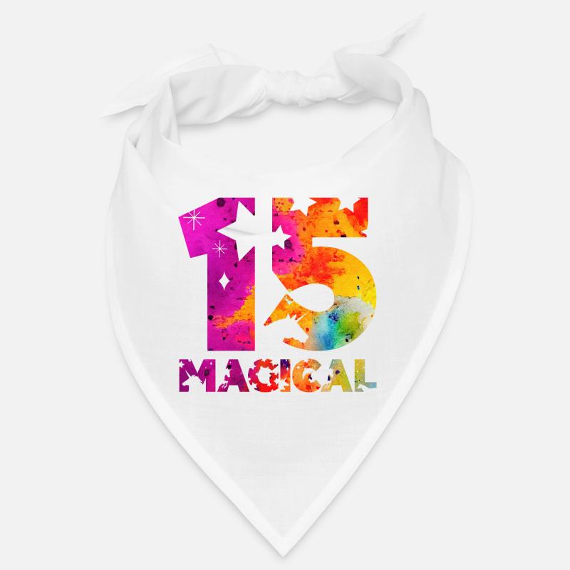 MAGICAL 15. GEBURTSTAG EINHORN Bandana