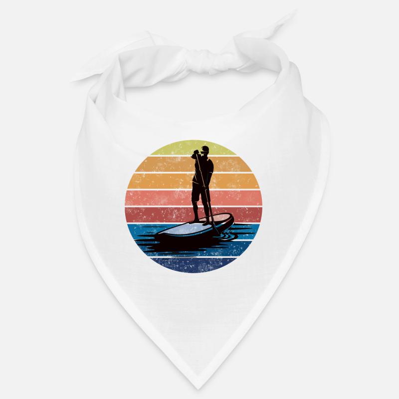 SOUPER. Stand up paddle. Conseil Sup. stand up paddle - Bandana - blanc