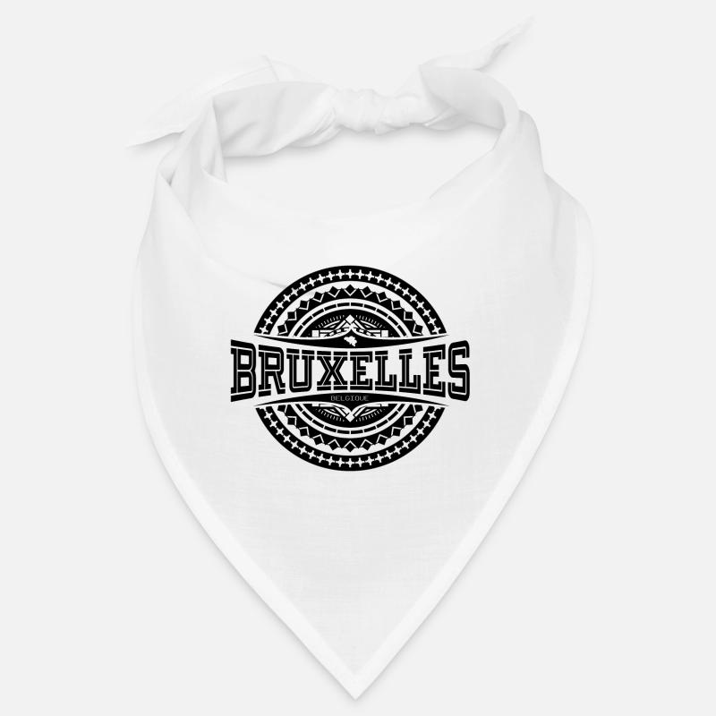 Brüssel Schwarz Bandana