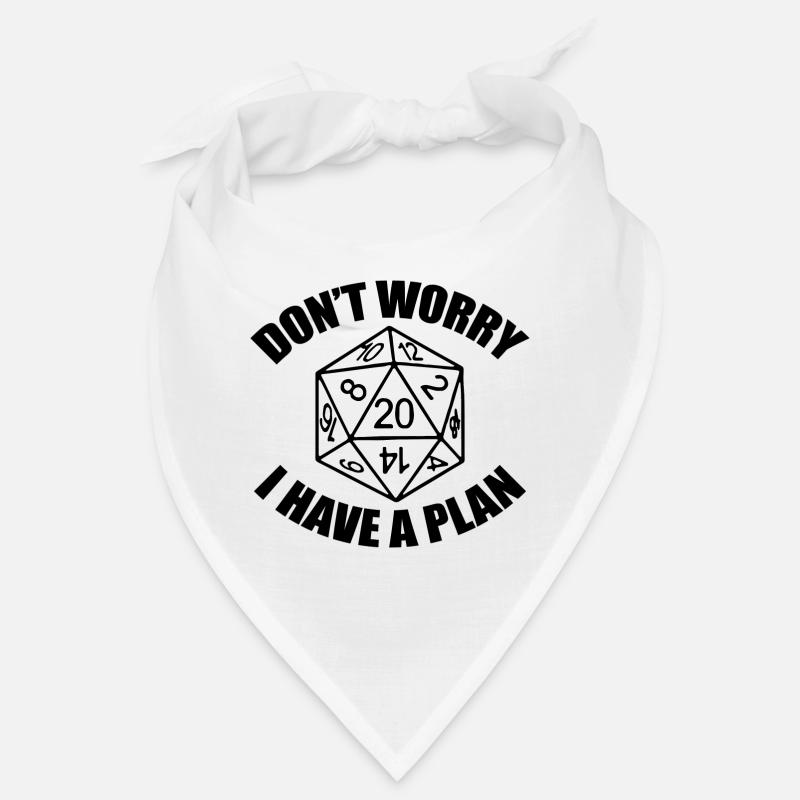 I have a plan Rollenspiel Nerd Geek Geschenk Bandana