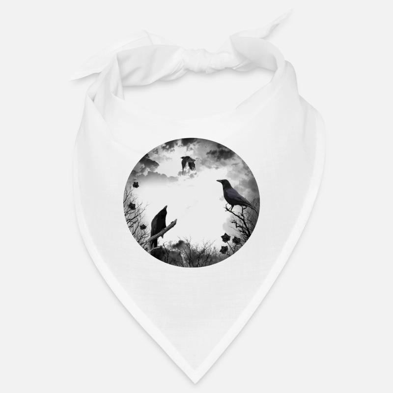 Gothic, crows, ravens Bandana