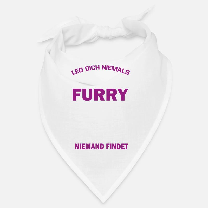 Furry Fable Anime - Bandana - Weiß