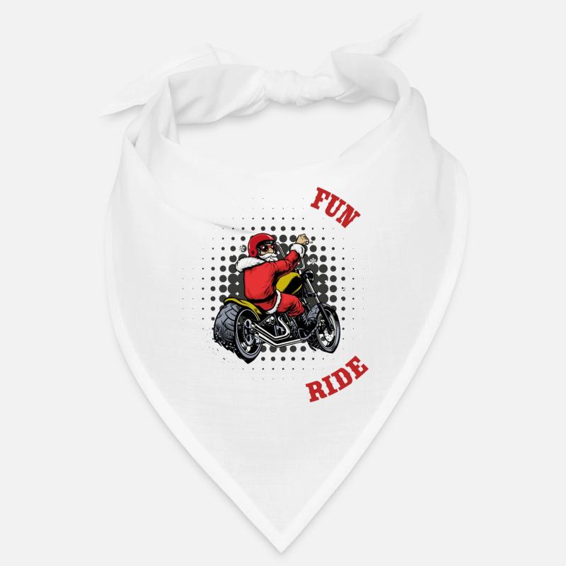 Santa Motorcycle Chopper Bandana