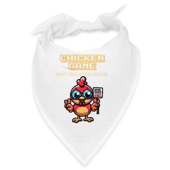 The Chicken Game Funny Farm - Bandana - Weiß - Vorne