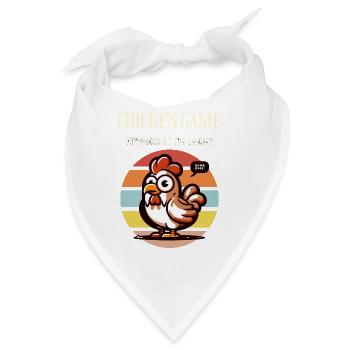 The Chicken Game Funny Farm - Bandana - Weiß - Vorne