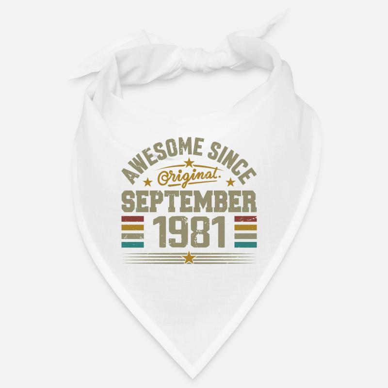 September 1981 Geschenk gebaut September 1981 Bandana