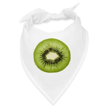 Kiwi - Bandana - Weiß - Vorne