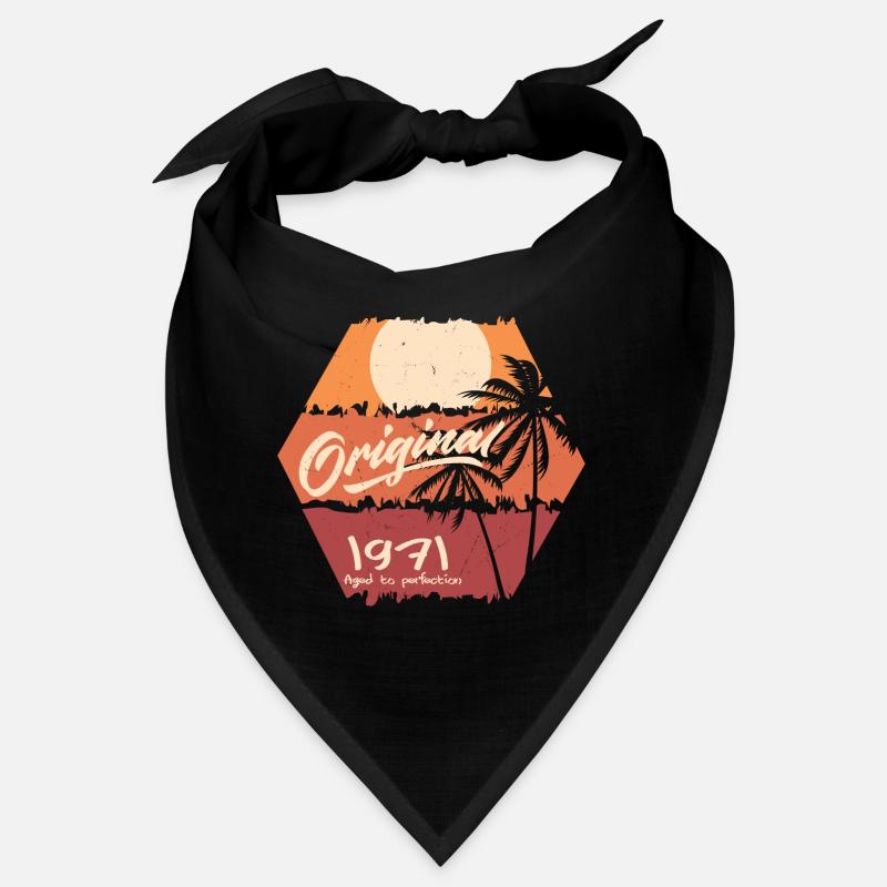 Original 1971 Retro 1971 Geburtstagsgeschenk Bandana
