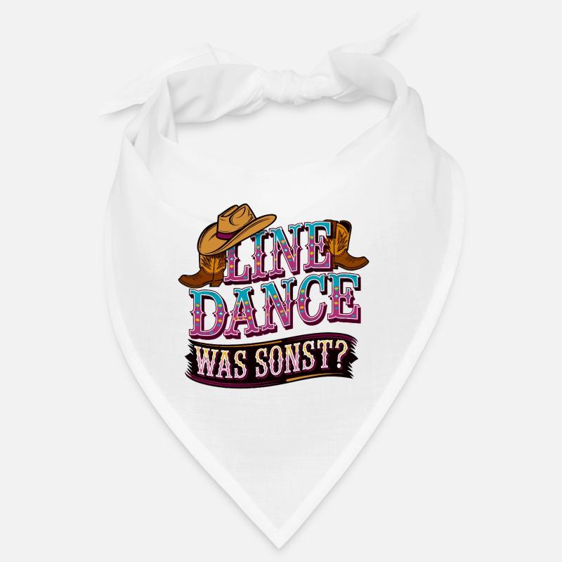 Line Dance Was sonst? Ich bin Line Dancer Bandana