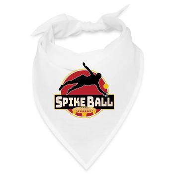 Farbe änderbar-Roundnet Spikeball Spikeballspieler - Bandana - Weiß - Vorne