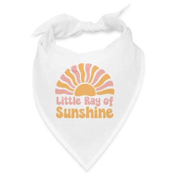 Kleiner Sonnenstrahl - Bandana - Weiß - Vorne