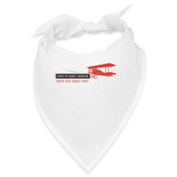 Spirit of Sankt Augustin -Flugzeug - Bandana - Weiß - Vorne