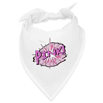 Pink Explosion - Bandana - Weiß - Vorne
