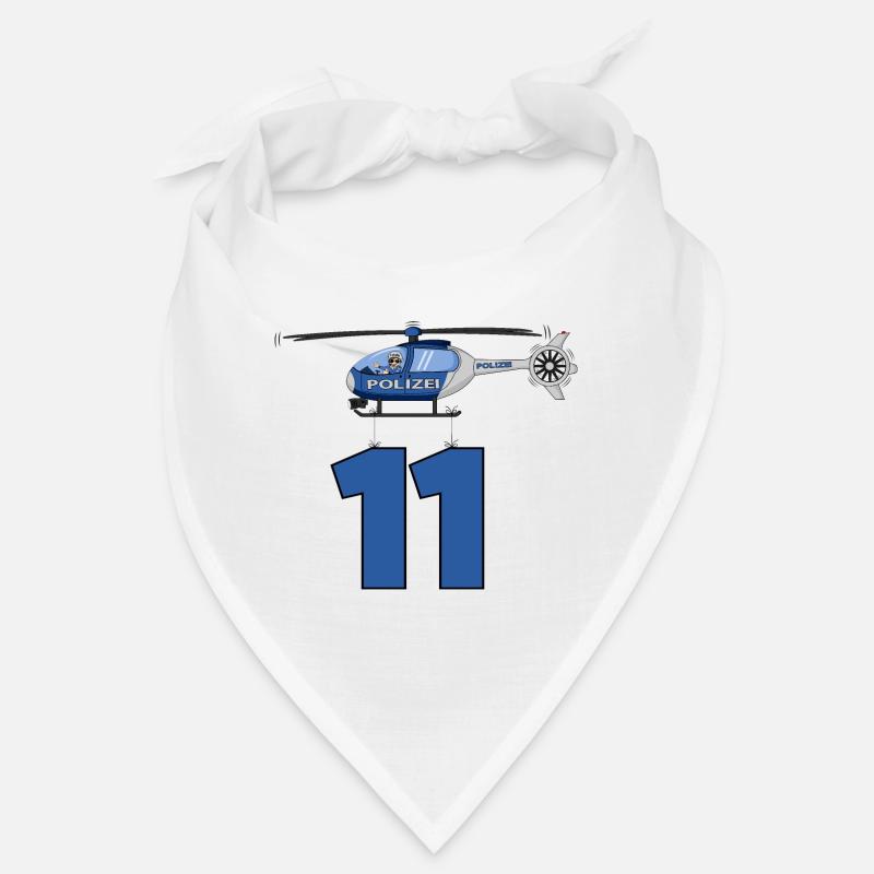 Polizei Hubschrauber 11. Geburtstag Bandana