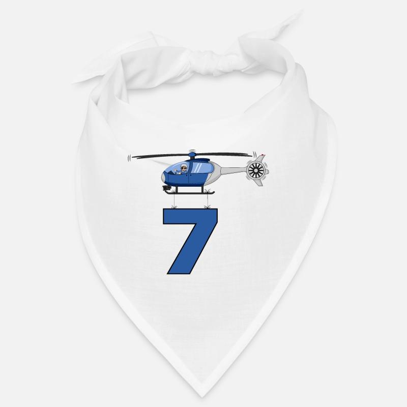Hélicoptère 7ème anniversaire Bandana