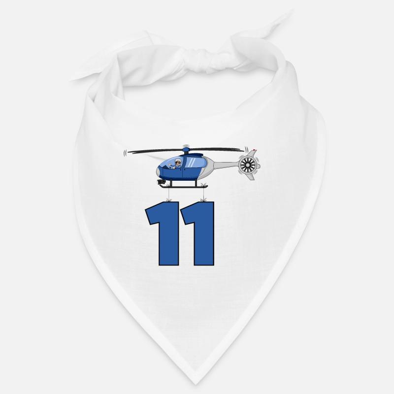 Hélicoptère 11e anniversaire Bandana