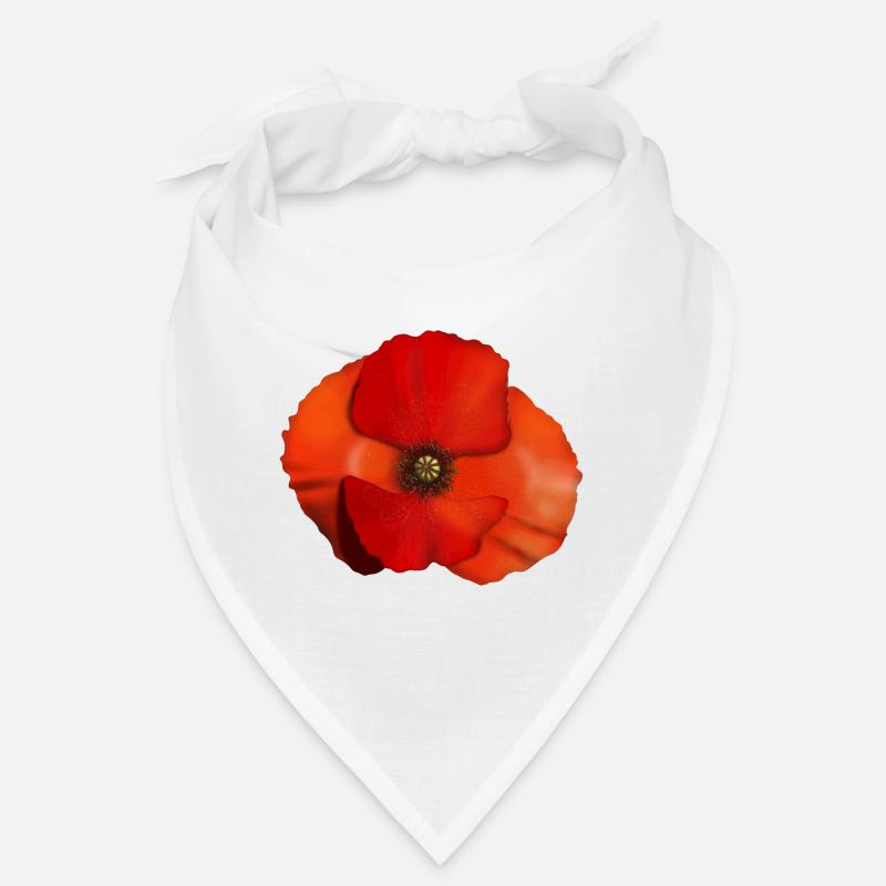 Fleur de coquelicot Bandana
