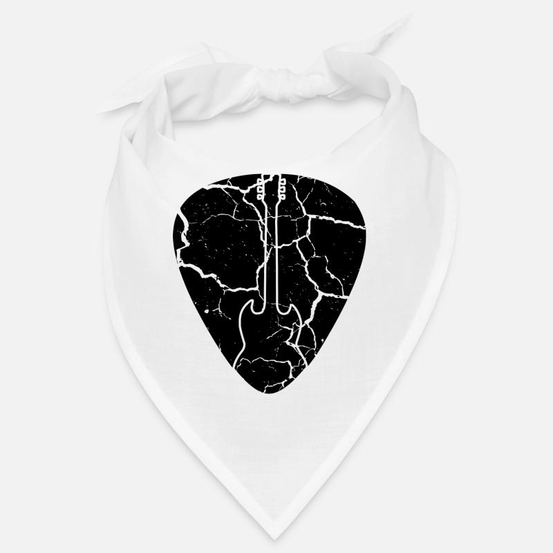 plectre guitare black lightning Bandana