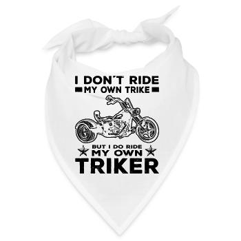 Trike - Bandana - Weiß - Vorne