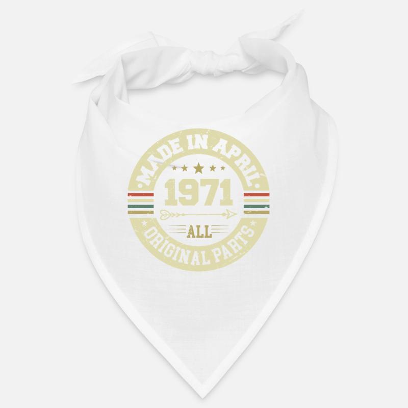 Geburtstag april 1971 - Geschenk zum 54.Geburtstag Bandana