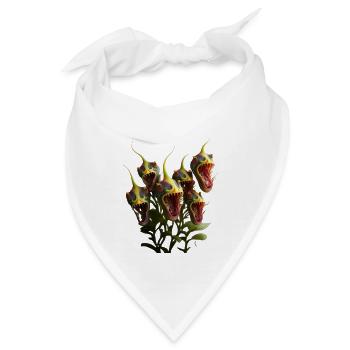 Untot und hungrig - Bandana - Weiß - Vorne