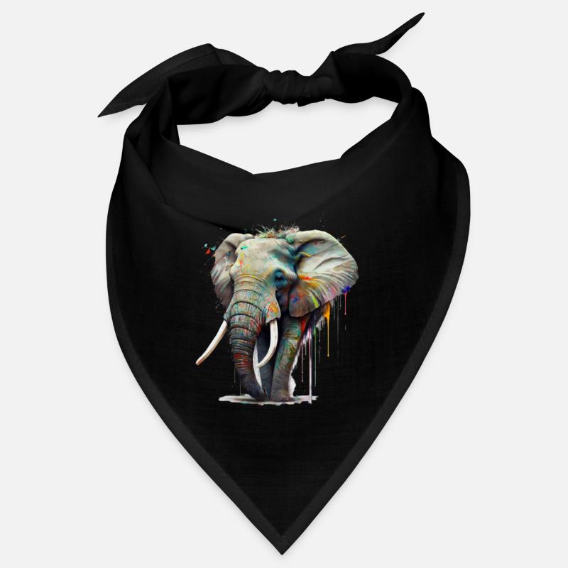 Eins mit der Natur - Elefant Bandana