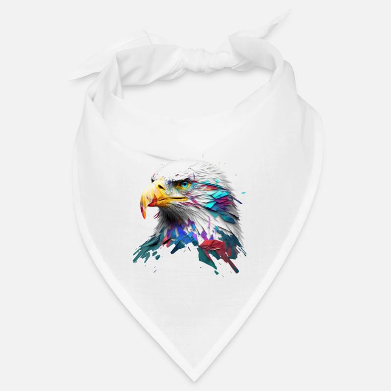 Mächtiger Adler: Ein modernes Ölbild Bandana