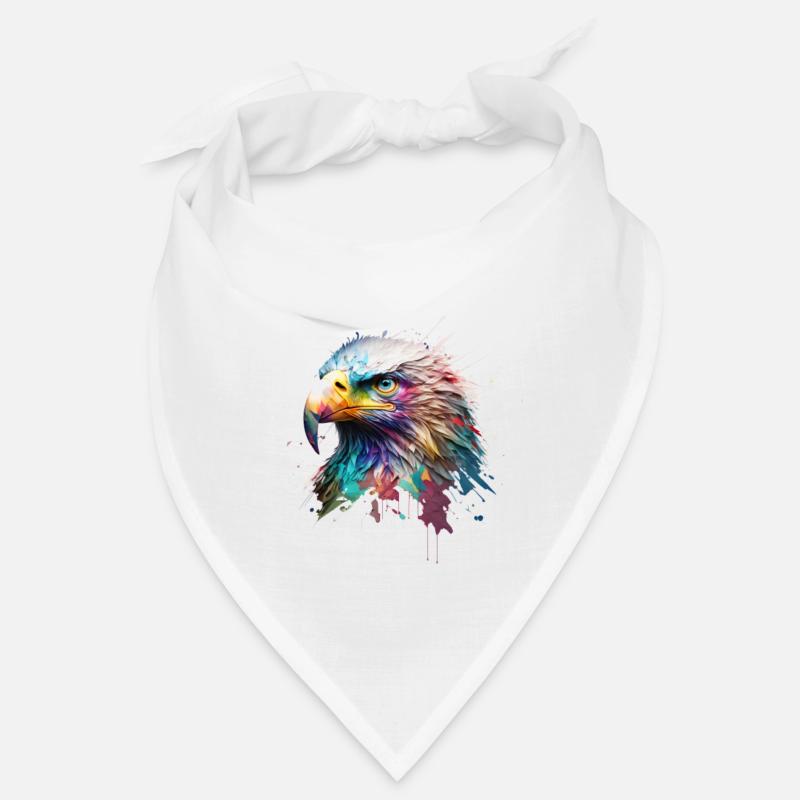 Royal Eagle : un chef-d’œuvre peint à l’huile Bandana