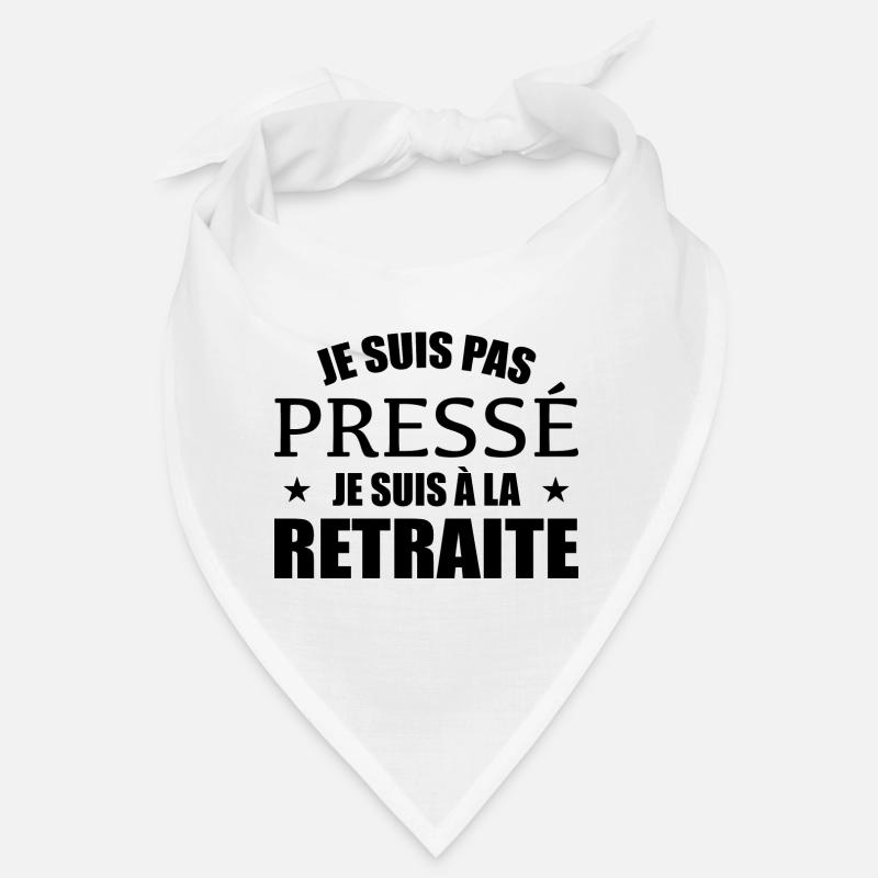 Ich habe es nicht eilig, ich bin im Ruhestand Bandana