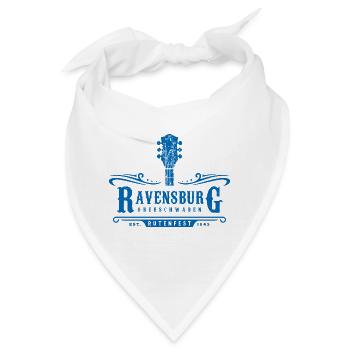 Ravensburg Rutenfest Oberschwaben - Bandana - Weiß - Vorne