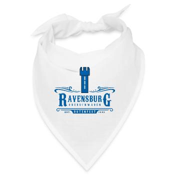 Ravensburg Rutenfest Oberschwaben - Bandana - Weiß - Vorne