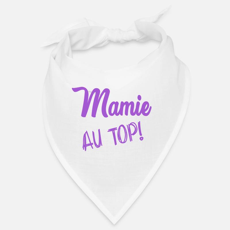 MAMAN. MAMIE - Bandana - blanc