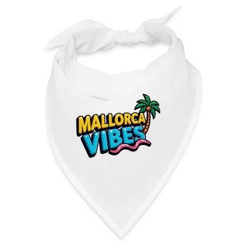 Mallorca Vibes Sommer, Sonne & Partyfeeling - Bandana - Weiß - Vorne