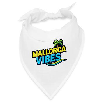 Mallorca Vibes Sommer, Sonne & Partyfeeling - Bandana - Weiß - Vorne