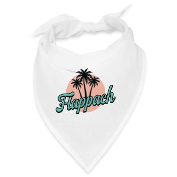 Flappach Ravensburg Palmen - Bandana - Weiß - Vorne