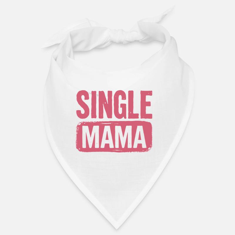 Single Mama Power Spruch Bandana