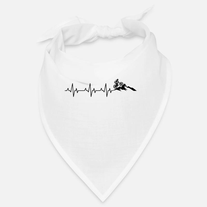 VTT, vélos, cyclisme - Bandana - blanc