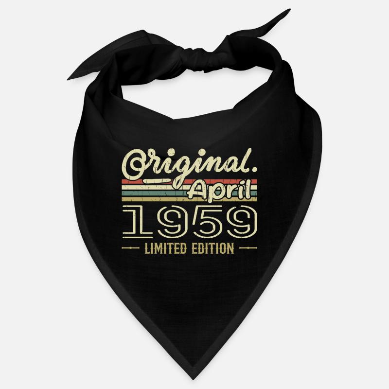 April 1959 66th Anniversary Gift April 1959 Bandana