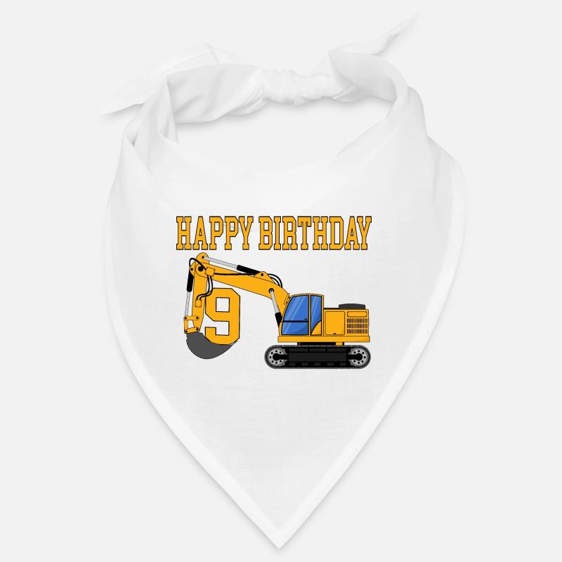 Pelle Joyeux anniversaire 9 Bandana