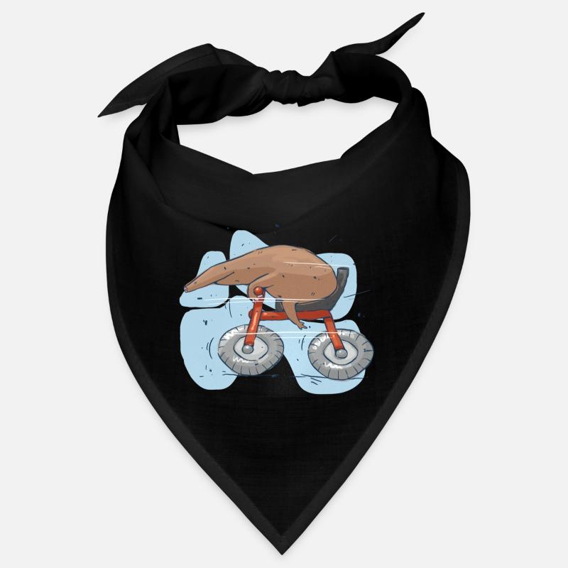 Mole auf dem Rad Bandana