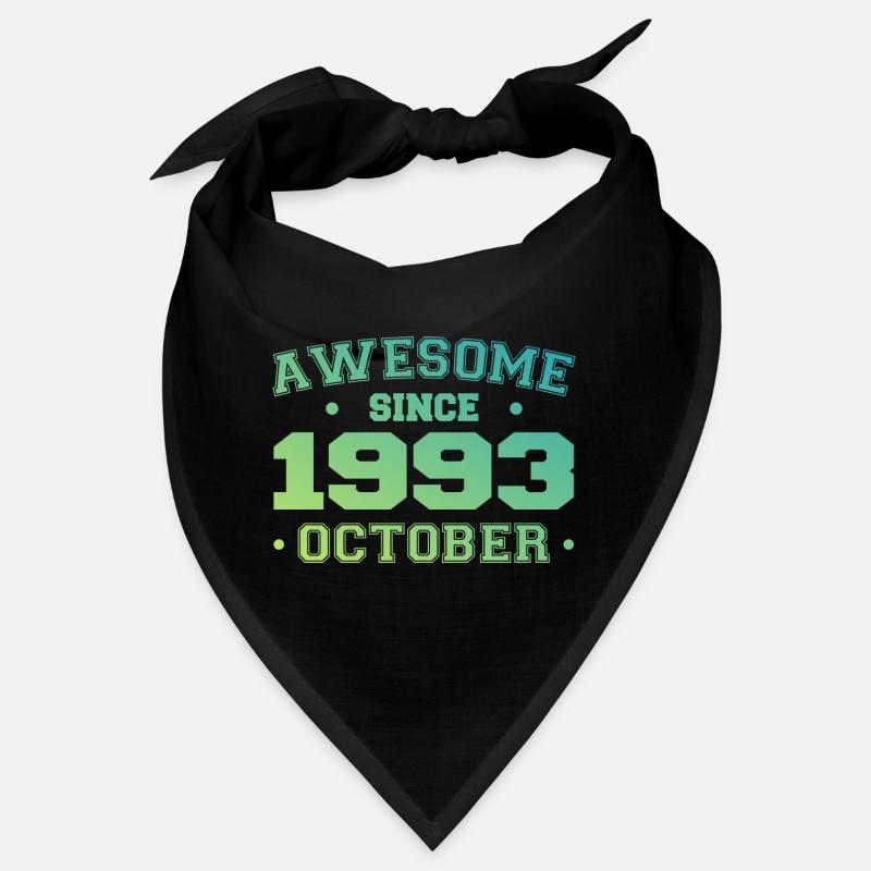 Octobre 1993 - Cadeau Anniversaire Octobre 1993 Bandana