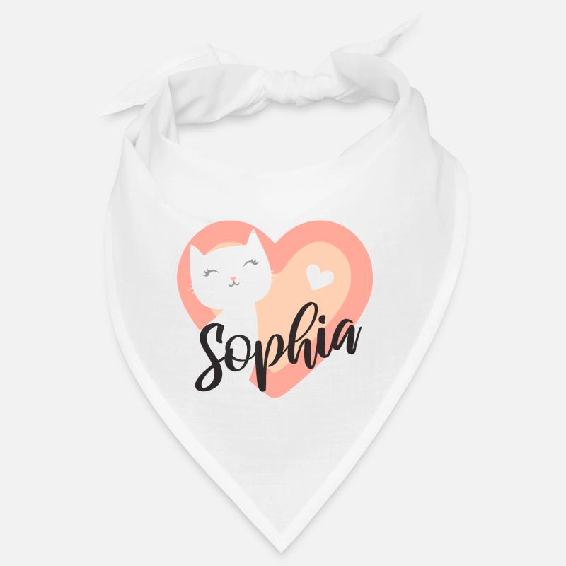Sophia Nom Prénom Chaton Bandana