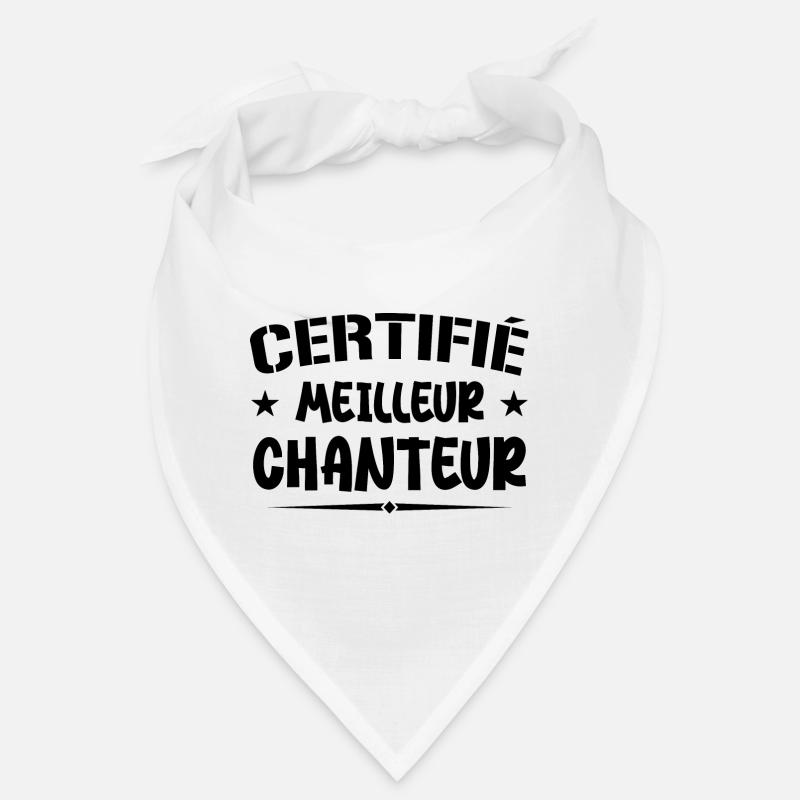 Certified Best Singer - Singer Gift Bandana