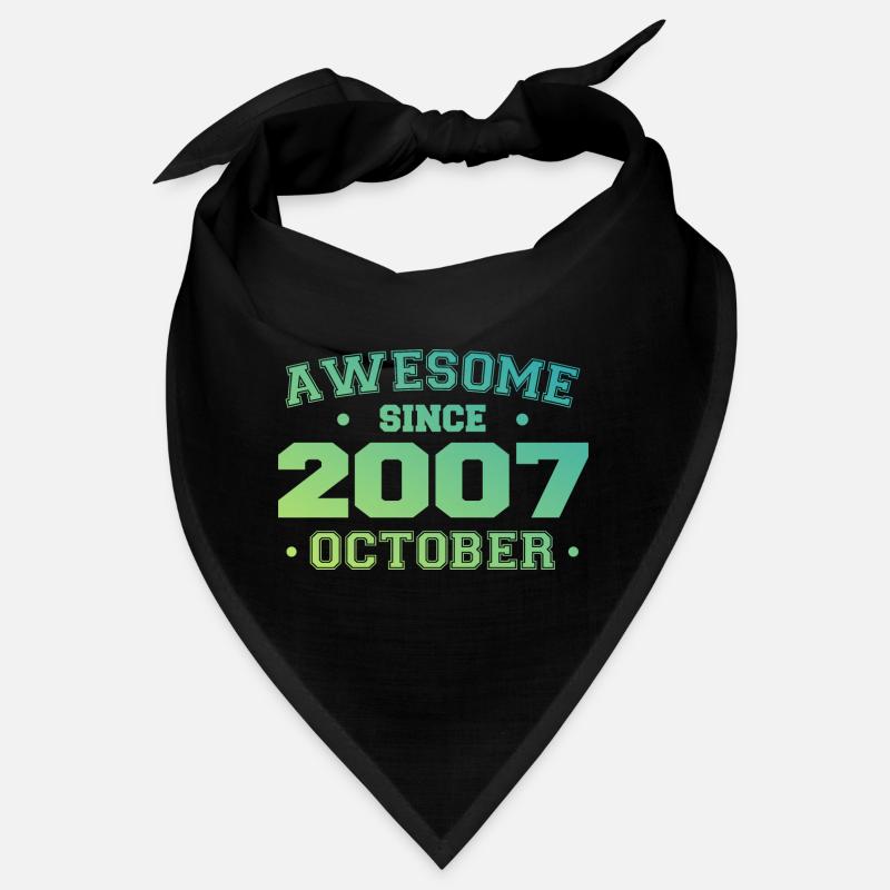 October 2007 - October 2007 Birthday Gift Bandana