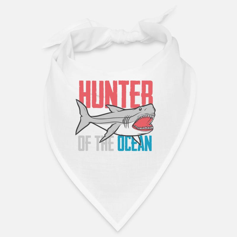 Requin - cadeau de océan de chemise de vacances de plage Bandana