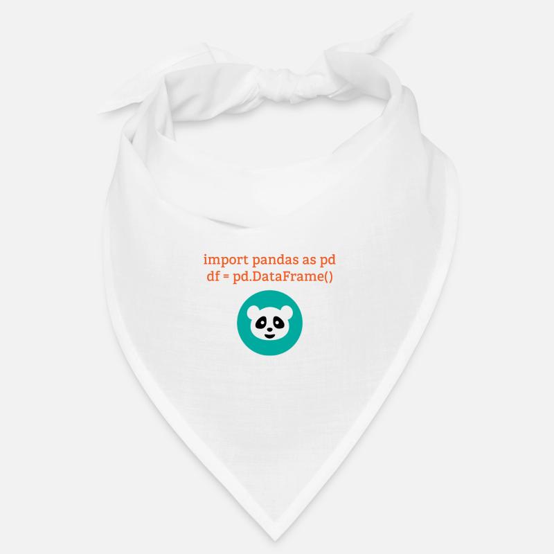 Pandas Data Science Computer Science Gift Bandana