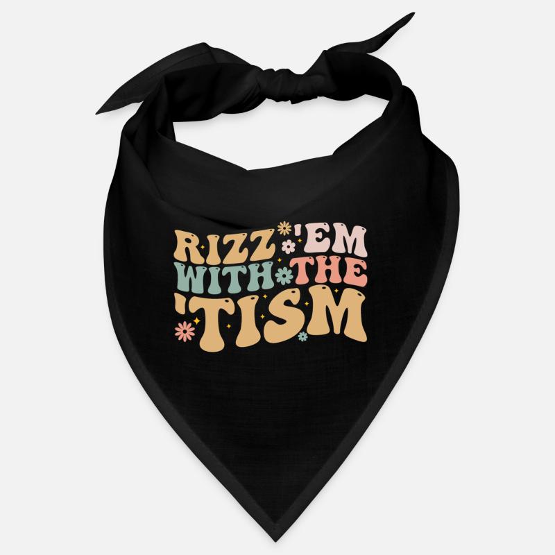 Rizz Em With The Tism Bandana