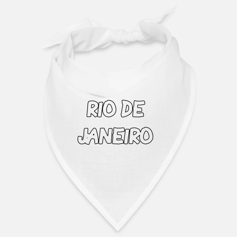 Rio de Janeiro - Bandana - blanc