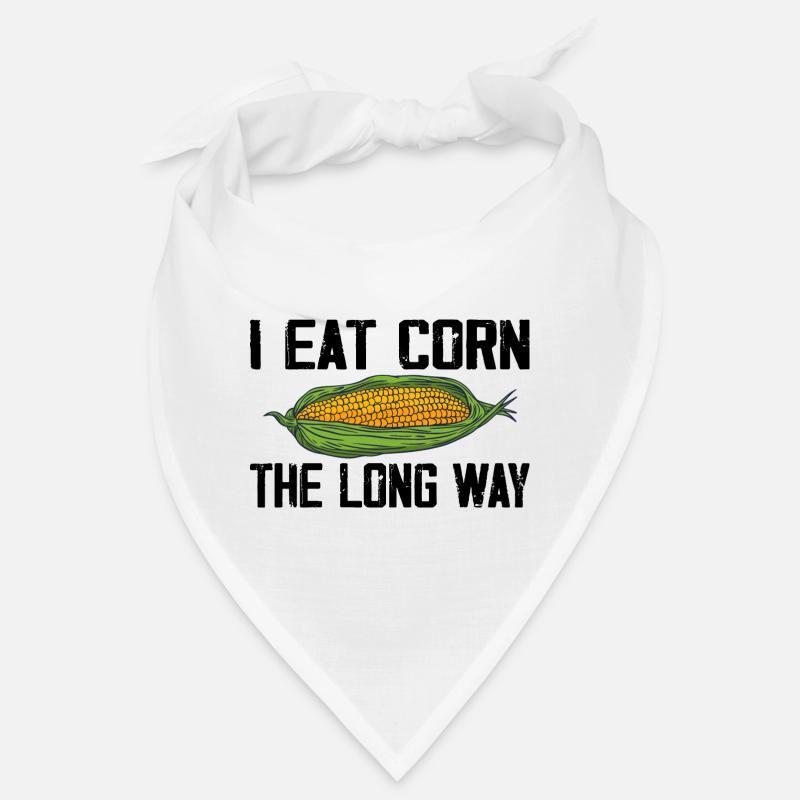 I Eat Corn The Long Way Inappropriate Embarrassing Bandana