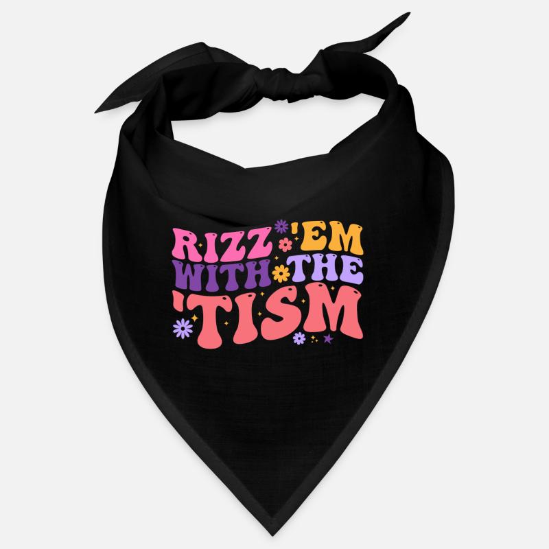 Rizz Em With The Tism Bandana